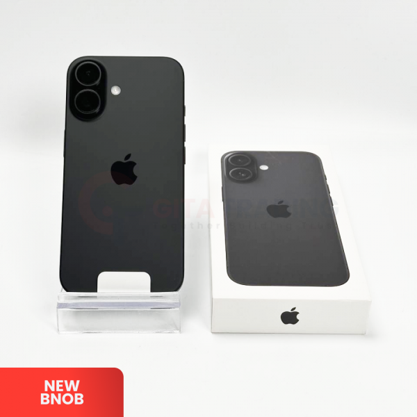 APPLE iPhone 16 5G BLACK - Sim Free | ROM: 128GB | Battery Health: 100% | IMEI: 354257905553515 | NEW BNOB