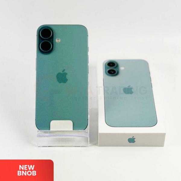 APPLE iPhone 16 5G Teal - Sim Free (eSIM) | ROM: 128GB | Battery Health: 100% | IMEI: 354257908037557 | BNWB