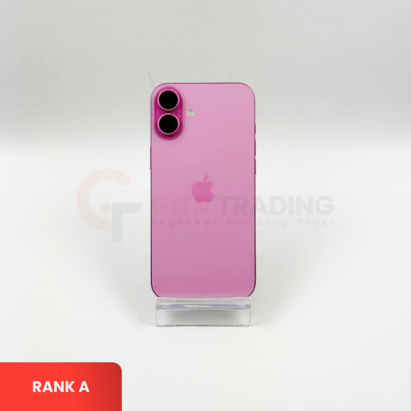 APPLE iPhone 16 PLUS 5G Pink - Sim Free | ROM: 256GB | Battery Health: 90% | IMEI: 354501766357759 | RANK A
