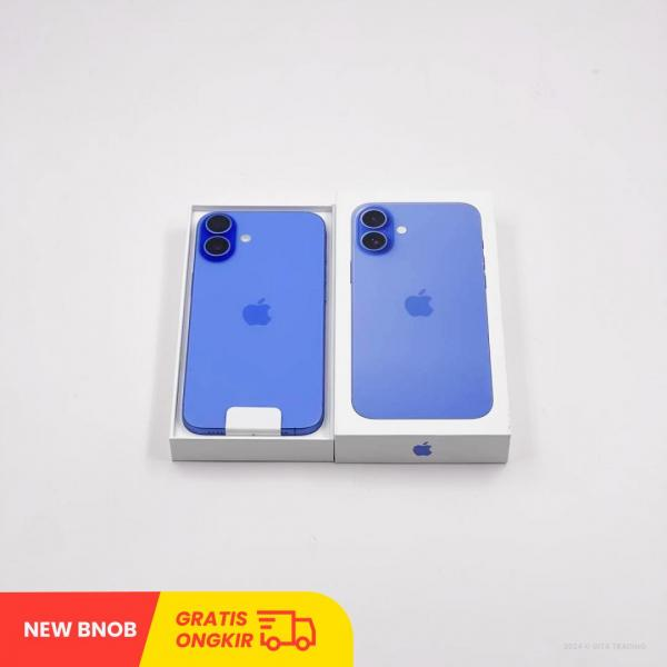 APPLE iPhone 16 PLUS 5G ULTRAMARINE- Sim Free | ROM: 256GB | Battery Health 100% | IMEI: 357577720220850 | BNOB