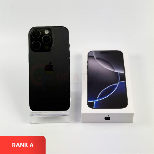 APPLE iPhone 16 Pro 5G Black - Sim Free | ROM: 512GB | Battery health 94% | IMEI: 353446782330524 | RANK A