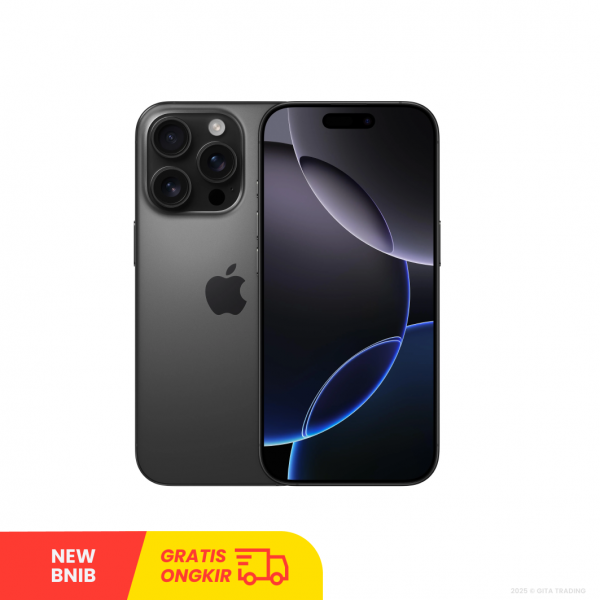 APPLE iPhone 16 Pro 5G Black Titanium - Sim Free | ROM: 256GB | Dual Sim & Silent Camera | IMEI: 355203955802559 | NEW BNIB