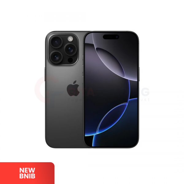 APPLE iPhone 16 Pro 5G Black Titanium - Sim Free | ROM: 256GB | Single Sim FISIK & Silent Camera | IMEI: 354553645473406 | NEW BNIB
