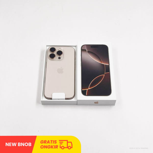 APPLE iPhone 16 Pro 5G Desert Titanium - Sim Free | ROM: 128GB | IMEI: 350461078152998 | NEW BNOB