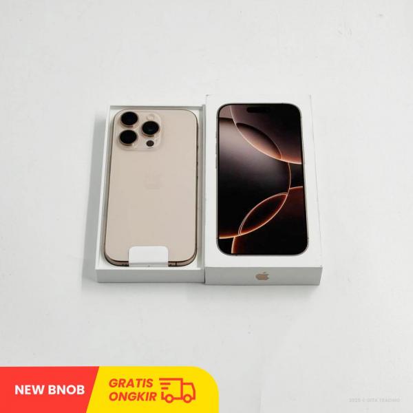 APPLE iPhone 16 Pro 5G Desert Titanium - Sim Free | ROM: 128GB | IMEI: 354553647919596 | NEW BNOB