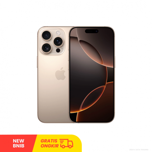 APPLE iPhone 16 Pro 5G Desert Titanium - Sim Free | ROM: 256GB | Dual Sim & Silent Camera | IMEI: 359342576386547 | NEW BNIB