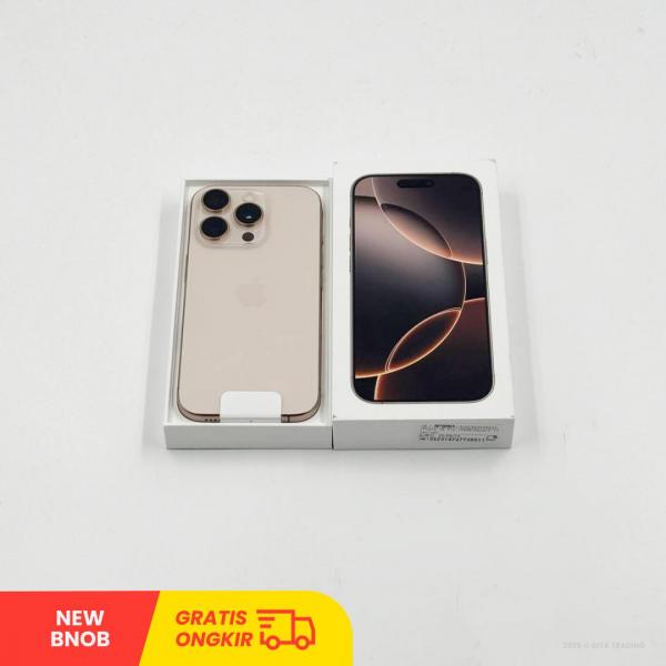 APPLE iPhone 16 Pro 5G Desert Titanium - Sim Free | ROM: 256GB | IMEI: 352314747735511 | NEW BNOB