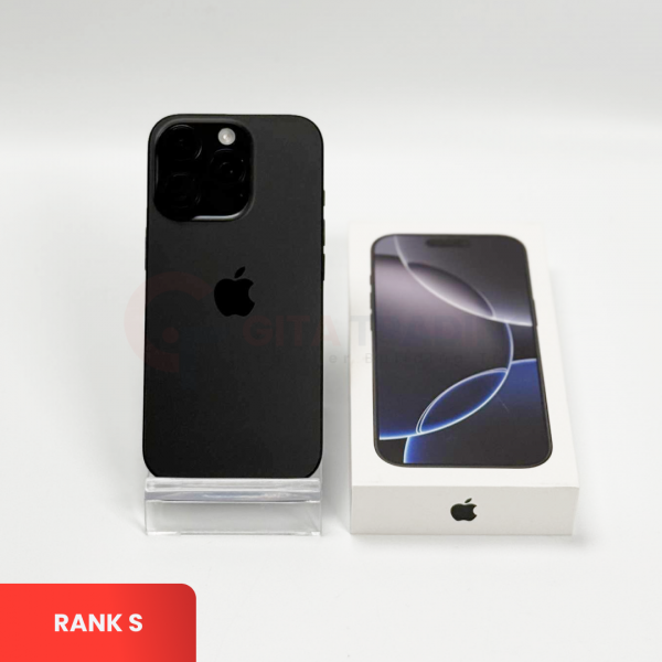 APPLE iPhone 16 Pro 5G Black Titanium - Sim Free | ROM: 512GB | Battery Health: 91% | IMEI: 350717761922926 | RANK S