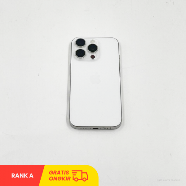 APPLE iPhone 16 PRO 5G WHITE TITANIUM - Sim Free | ROM: 1000GB(1TB) | Battery health 100% | IMEI: 354149559964355| RANK A