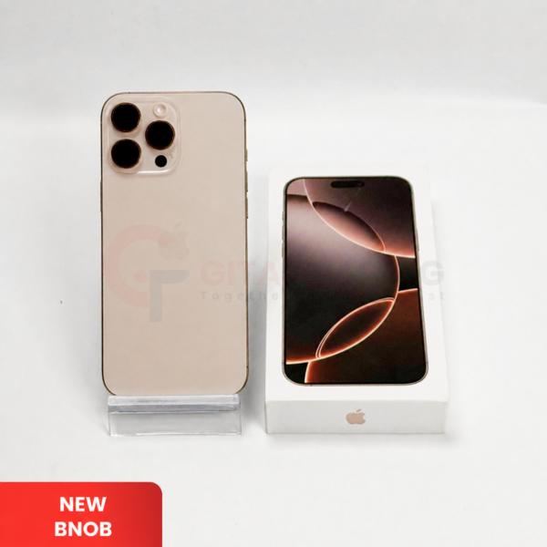 APPLE iPhone 16 Pro Max 5G Desert Titanium - SIM Free | ROM: 256GB | IMEI: 357192892470372 | NEW BNWB