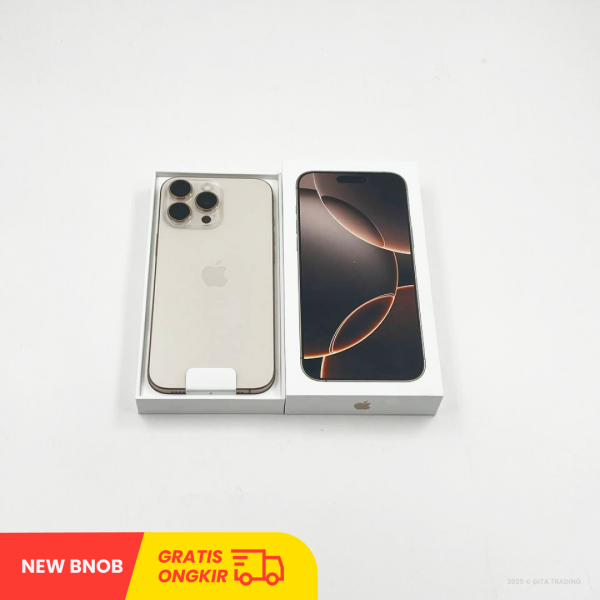 APPLE iPhone 16 Pro Max 5G Desert Titanium - Sim Free | ROM: 512GB | IMEI: 354461420281822 | BNOB