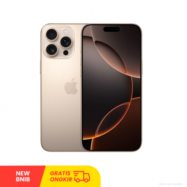 APPLE iPhone 16 Pro Max 5G Desert Titanium - Sim Free | ROM: 512GB | Silent Camera & Single Sim | IMEI:351361548546606 | BNIB