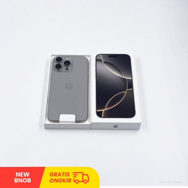 APPLE iPhone 16 Pro Max 5G Natural Titanium - Sim Free | ROM: 256GB |  Battery Health 100% | IMEI: 352549825597693 | BNOB