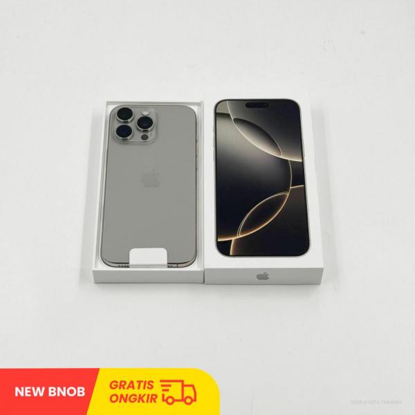 APPLE iPhone 16 Pro Max 5G Natural Titanium - Sim Free | ROM: 256GB | IMEI: 359956462696295 | BNOB