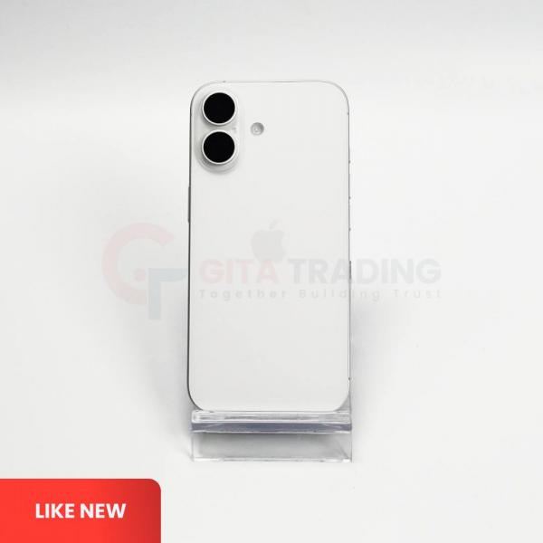 APPLE iPhone 17 5G White - eSIM Only | ROM: 256GB | Battery Health 100% | IMEI: 350809662381540 | LIKE NEW