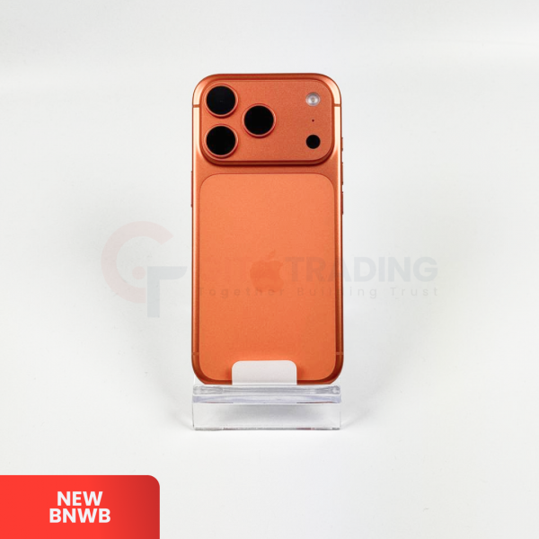 APPLE iPhone 17 Pro 5G Cosmic Orange - Sim Free (eSIM) | ROM: 256GB | Battery Health 100% | IMEI: 357633136104236 | NEW BNWB