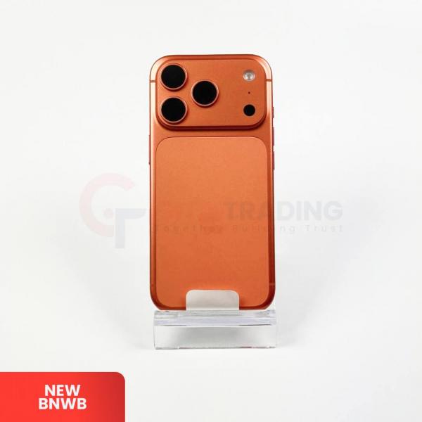 APPLE iPhone 17 Pro 5G Cosmic Orange - Sim Free (eSIM) | ROM: 256GB | Battery Health 100% | IMEI: 357633136944219 | NEW BNWB