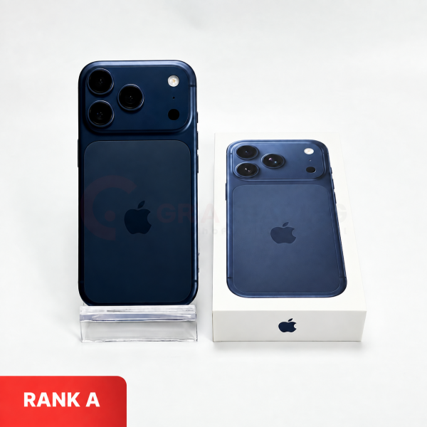 APPLE iPhone 17 Pro 5G Deep Blue -  SIM Free (eSIM) | ROM: 256GB | Battery Health: 100% |  Silent Camera | IMEI: 355832517277007  | RANK A