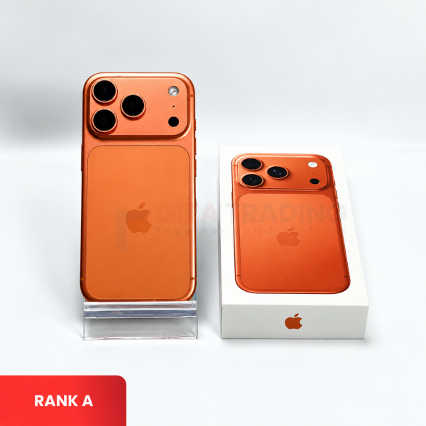 APPLE iPhone 17 Pro 5G Cosmic Orange -  SIM Free (eSIM) | ROM: 256GB | Battery Health: 99% |  Silent Camera | IMEI: 352440635721923  | RANK A