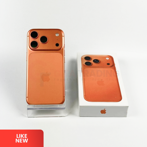 APPLE iPhone 17 Pro 5G Cosmic Orange - Sim Free (eSIM) | ROM: 512GB | Battery health: 100% | IMEI: 351076754189756 | LIKE NEW