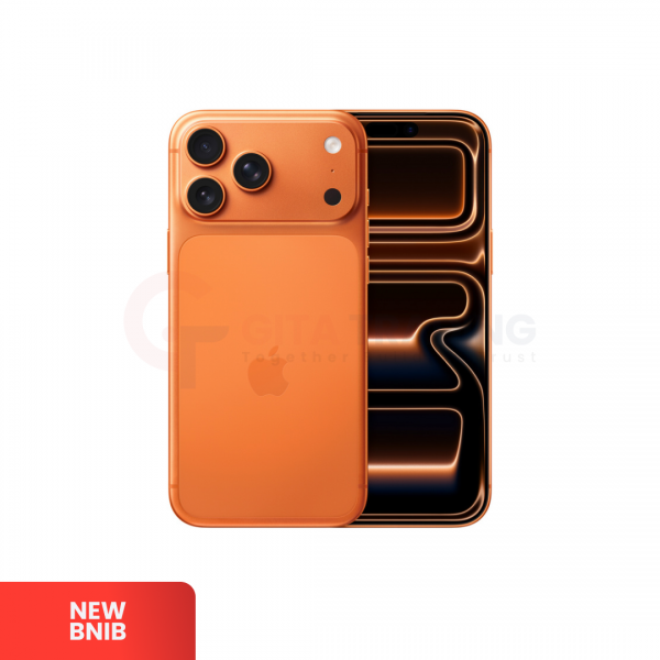 APPLE iPhone 17 Pro 5G Cosmic Orange - Sim Free (SIM Fisik) | Silent Camera & Single SIM | ROM: 256GB | IMEI: 354699242872613 | NEW BNIB