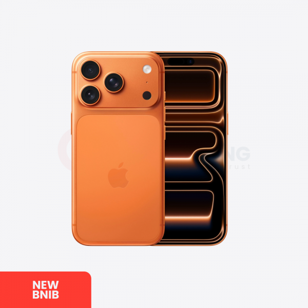 APPLE iPhone 17 Pro 5G Cosmic Orange - Sim Free (SIM Fisik) | Silent Camera & Single SIM | ROM: 256GB | IMEI: 354710618444489 | NEW BNIB