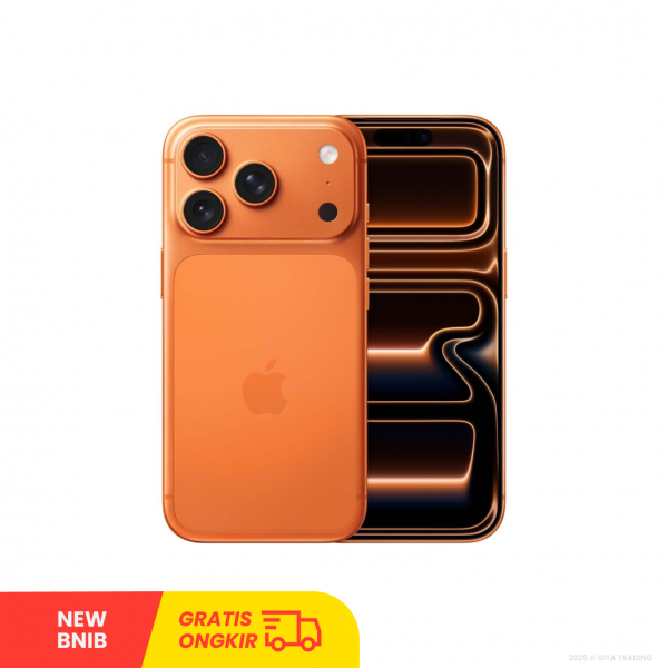 APPLE iPhone 17 Pro 5G Cosmic Orange - Sim Free (SIM Fisik) | Silent Camera & Single SIM | ROM: 256GB | IMEI: 356584863012772 | NEW BNIB