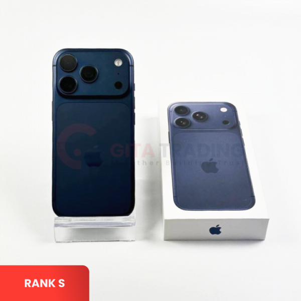 APPLE iPhone 17 Pro 5G Deep Blue - Sim Free (eSIM Only) | Battery Health: 100% | ROM: 256GB | IMEI: 354804861902432 | RANK S