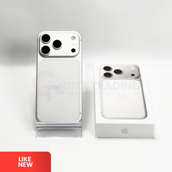 APPLE iPhone 17 Pro 5G Silver -  SIM Free ( eSIM) | ROM: 256GB | Battery Health: 100% |  Silent Camera | IMEI: 355981556987172  | LIKE NEW