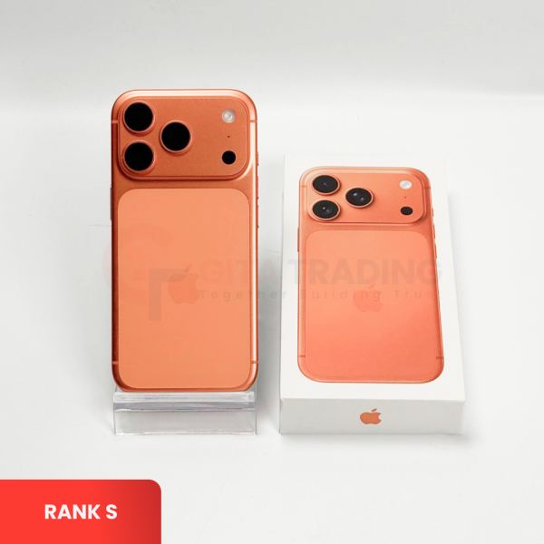 APPLE iPhone 17 Pro 5G Cosmic Orange -  SIM Free (eSIM) | ROM: 256GB | Battery Health: 95% | IMEI: 352106627098048 | RANK S