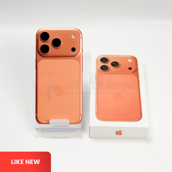 APPLE iPhone 17 Pro Max 5G Cosmic Orange -  eSIM | ROM: 256GB | Battery Health: 100% | IMEI: 352116260047749 | LIKE NEW