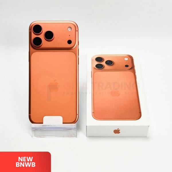 APPLE iPhone 17 Pro Max 5G Cosmic Orange - Sim Free (eSIM) | ROM: 1000GB (1TB) | Battery Health: 100% IMEI: 357920795206976 | BNWB