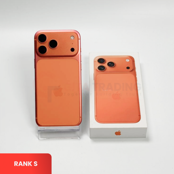 APPLE iPhone 17 Pro Max 5G Cosmic Orange - Sim Free (eSIM) | ROM: 256GB | Battery Health 100% | IMEI: 350949813766734 | RANK S