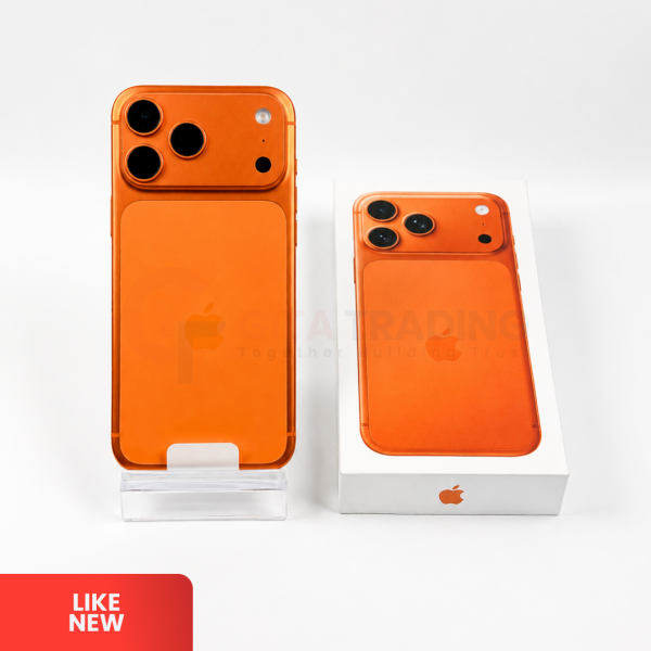 APPLE iPhone 17 Pro Max 5G Cosmic Orange - Sim Free (eSIM) | ROM: 256GB | Battery Health 100% | IMEI: 351771401606810 | LIKE NEW