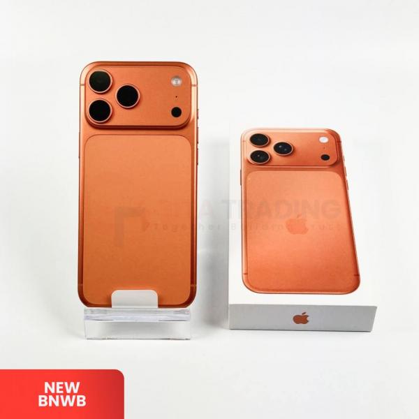 APPLE iPhone 17 Pro Max 5G Cosmic Orange - Sim Free (eSIM) | ROM: 256GB | Battery Health 100% | IMEI: 352904372316726 | NEW BNWB