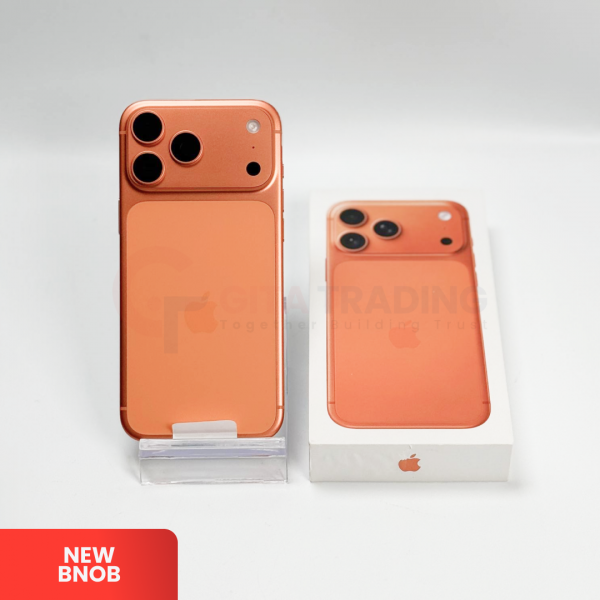 APPLE iPhone 17 Pro Max 5G Cosmic Orange - SIM Free (SIM Fisik) | ROM: 512GB | IMEI: 358936959910368 | NEW BNOB