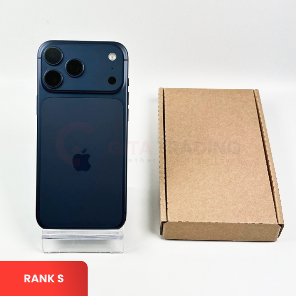 APPLE iPhone 17 Pro Max 5G Deep Blue - Sim Free (eSIM) | ROM: 256GB | Battery Health 100% | IMEI: 352904377266892 | RANK S
