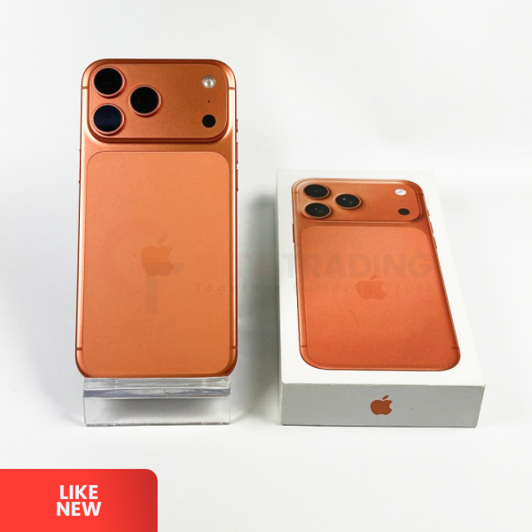 APPLE iPhone 17 Pro Max 5G Cosmic Orange - Sim Free (eSIM) | ROM: 256GB | Battery Health 100% | IMEI: 356365566999592 | LIKE NEW