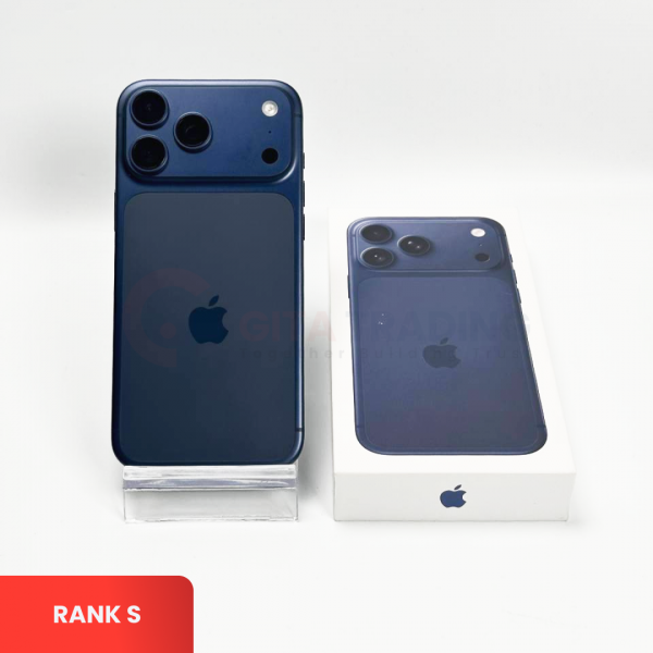 APPLE iPhone 17 Pro Max 5G Deep Blue - Sim Free (eSIM) | ROM: 512GB | Battery Health 100% | IMEI: 356365560057066 | RANK S