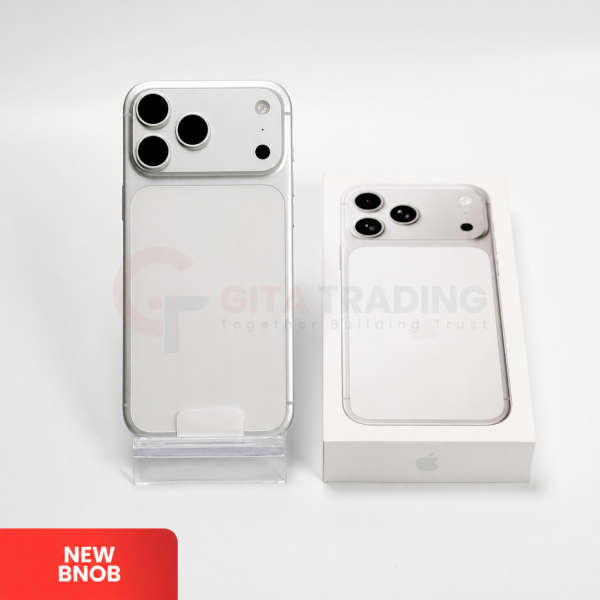 APPLE iPhone 17 Pro Max 5G Silver - eSIM | ROM: 256GB | IMEI: 352218610535553 | NEW BNOB