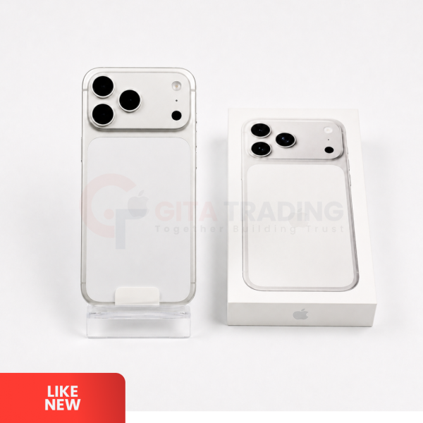 APPLE iPhone 17 Pro Max 5G Silver - Sim Free (eSIM) | ROM: 512GB | Battery Health 100% | IMEI: 353763616024663 | LIKE NEW