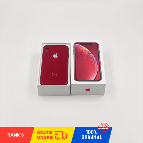 APPLE iPhone XR (64GB/ Battery health 80%/ Red/ IMEI: 357374091559490/ Sim Free) - RANK S