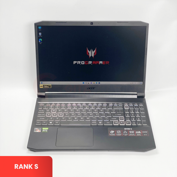 GAMING ACER Nitro AN515-45 | AMD Ryzen 9 5900HX | 16GB RAM | 512GB SSD | RTX 3070 | NHQBRCN008117090293400 | Windows | Rank S 