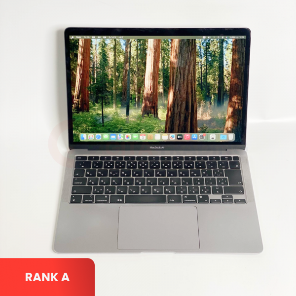 MACBOOK Air Retina 13-inch M1 2020 - Space Gray | Apple M1 | SSD: 256GB | RAM: 8GB | S&N: FVFL7LAX1WFV | macOS | RANK A