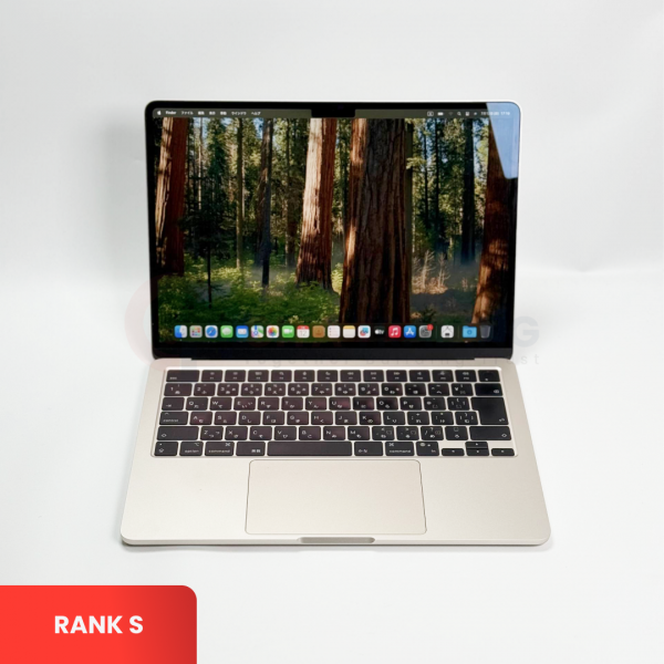 MACBOOK Air Retina 13-inch M2 2022 - Starlight | Apple M2 | SSD 512GB | RAM 16GB | S&N: T6QGXD373L | macOS | RANK S