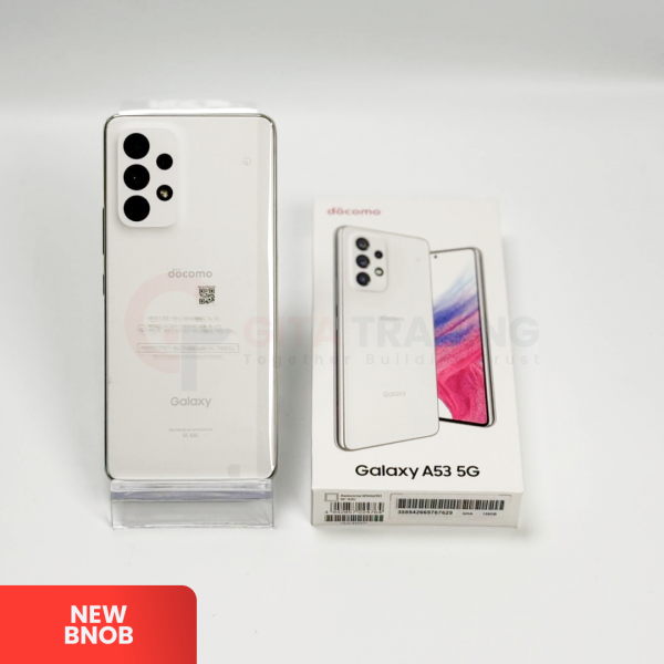 SAMSUNG Galaxy A53 5G Awesome White - Sim Free | ROM: 128GB | IMEI: 358542665728613 | NEW BNOB
