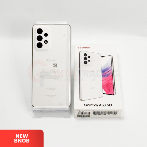 SAMSUNG Galaxy A53 5G Awesome White - Sim Free | ROM: 128GB | IMEI: 358542665761796 | NEW BNOB