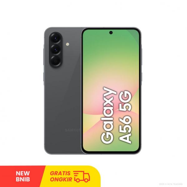 SAMSUNG Galaxy A56 5G Awesone Graphite - Sim Free | ROM: 256GB| RAM: 12GB | DUAL SIM & SILENT CAMERA | IMEI: 359063752493820 | BNIB