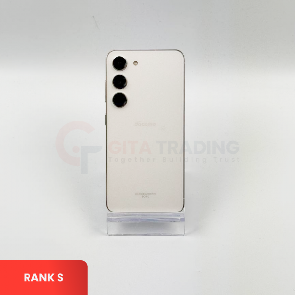 SAMSUNG Galaxy S23 5G Cream - Sim Free | ROM 256GB | RAM 8GB | IMEI: 350848652563287 | RANK S