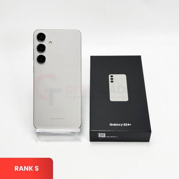 SAMSUNG Galaxy S24+ 5G Marble Gray - Sim Free | ROM 256GB | RAM 12GB | 356206652567077 | RANK S